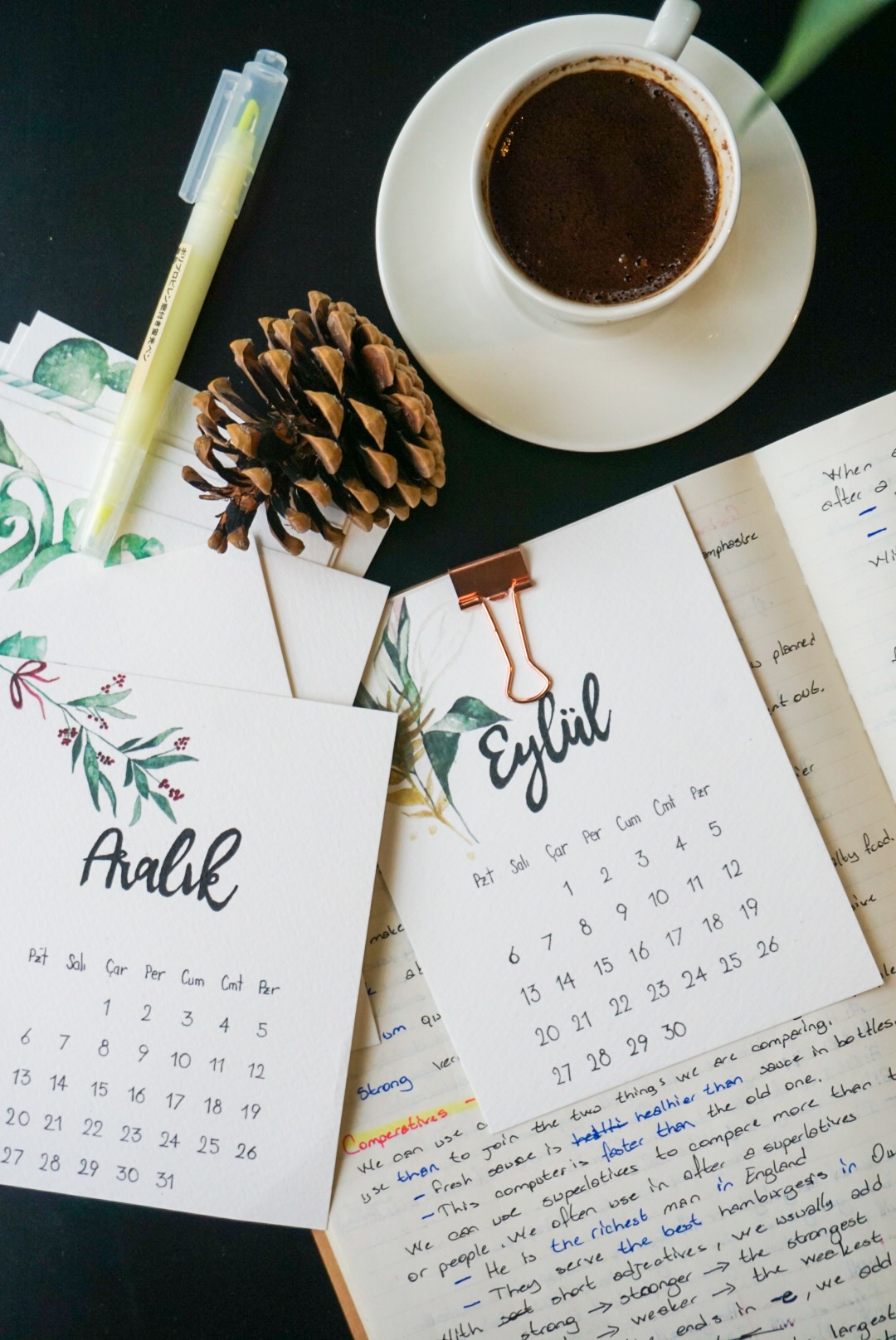 Botanik Takvim (Botanic Calendar) 2021 Yeşil Ev Botanik